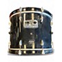 Used Ludwig 5 Piece Accent Black Drum Kit Black