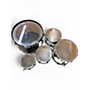 Used Ludwig 5 Piece Accent Black Drum Kit Black