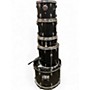 Used Ludwig 5 Piece Accent Black Drum Kit Black