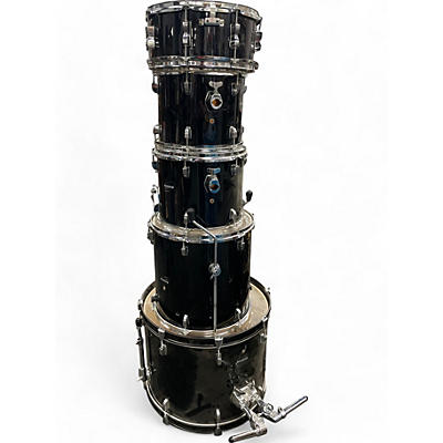 Ludwig Used Ludwig 5 Piece Accent CS Black Drum Kit