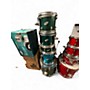 Used Ludwig 5 Piece Accent CS Emerald Green Drum Kit Emerald Green