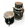Used Ludwig 5 Piece Accent CS Green Drum Kit Green