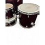 Used Ludwig 5 Piece Accent CS Red Drum Kit Red