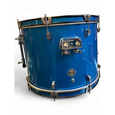 Used Ludwig 5 Piece Accent blue Drum Kit