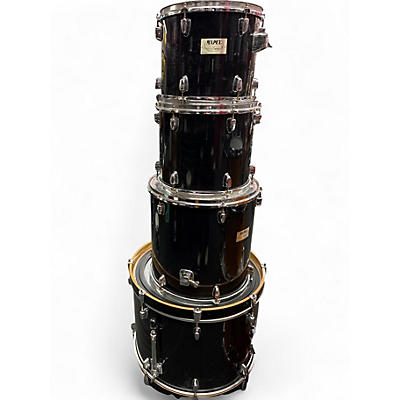 Used Ludwig 5 Piece BACK BEAT Wine Red Sparkle Drum Kit