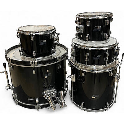 Used Ludwig 5 Piece BACKBEAT BLACK SPARKLE Drum Kit