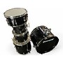 Used Ludwig 5 Piece BACKBEAT Black Drum Kit Black
