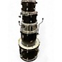 Used Ludwig 5 Piece BACKBEAT ELITE BLACK Drum Kit BLACK