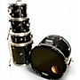 Used Ludwig 5 Piece BackBeat Black Drum Kit Black