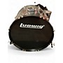 Used Ludwig 5 Piece Backbeat Black Drum Kit Black