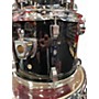 Used Ludwig 5 Piece Backbeat Black Drum Kit Black