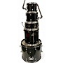 Used Ludwig 5 Piece Backbeat Black Onyx Drum Kit Black Onyx