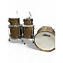 Used Ludwig 5 Piece Classic Maple Matte Gold Drum Kit Matte Gold
