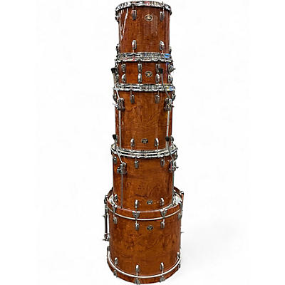 Used Ludwig 5 Piece Classic Maple Trans Brown Drum Kit