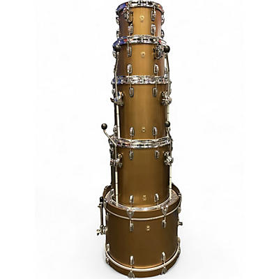Used Ludwig 5 Piece Classic Maple vingate bronze mist Drum Kit