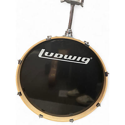 Used Ludwig 5 Piece ELEMENT EVOLUTION BLACK Drum Kit