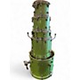 Used Ludwig 5 Piece ELEMENT EVOLUTION Emerald Green Drum Kit Emerald Green