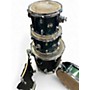 Used Ludwig 5 Piece ELEMENT EVOLUTION W/HARDWARE GREEN SPARKLE Drum Kit GREEN SPARKLE