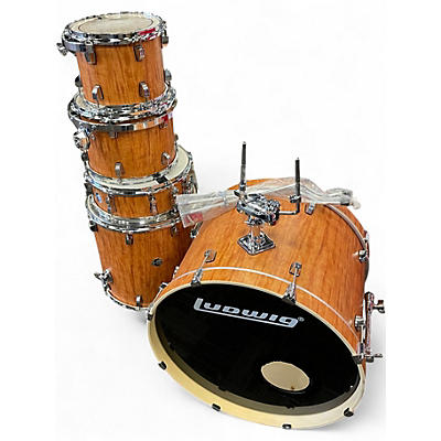 Used Ludwig 5 Piece ELEMENT Natural Drum Kit