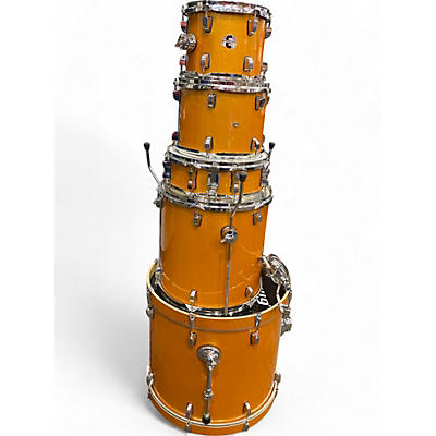 Ludwig Used Ludwig 5 Piece Element Evolution Orange Drum Kit