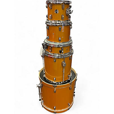 Used Ludwig 5 Piece Element champagne sparkle Drum Kit