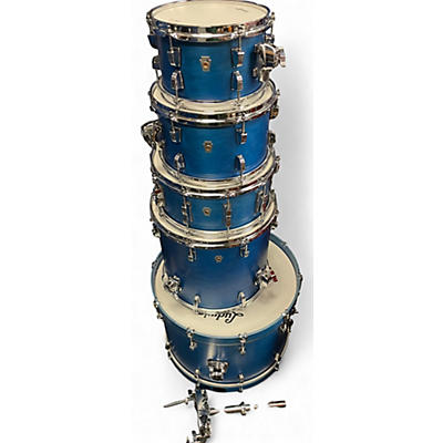 Used Ludwig 5 Piece NEUSONIC MOD II WITH SNARE Blue Drum Kit