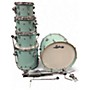 Used Ludwig 5 Piece Neusonic Skyline Blue Drum Kit Skyline Blue