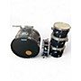 Used Ludwig 5 Piece Rocker Series black Drum Kit black