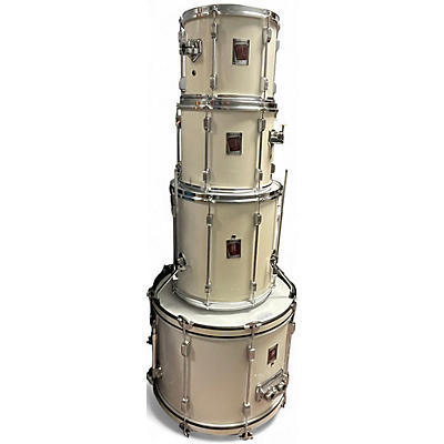 Used Ludwig 5 Piece Rocker White Drum Kit