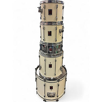 Used Ludwig 5 Piece Rocker White Drum Kit