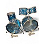 Used Ludwig Used Ludwig 5 Piece Vintage 1970's Vistalite Blue Drum Kit Blue