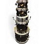 Used Ludwig 5 Piece backbeat elite Custom Graphic Drum Kit Custom Graphic