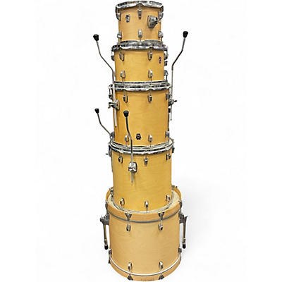 Used Ludwig 5 Piece drum kit Natural Drum Kit