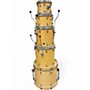Used Ludwig 5 Piece drum kit Natural Drum Kit Natural
