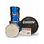 Used Ludwig Used Ludwig 5 piece Accent Blue Drum Kit Blue