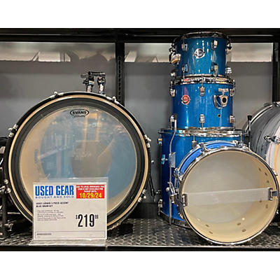 Ludwig Used Ludwig 5 piece Accent Blue Drum Kit