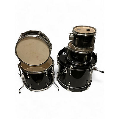 Ludwig Used Ludwig 5 piece Accent CS Black Drum Kit