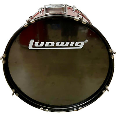 Ludwig Used Ludwig 5 piece Accent Red Drum Kit