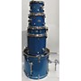 Used Ludwig Used Ludwig 5 piece Element Evolution Blue Sparkle Drum Kit Blue Sparkle