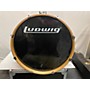 Used Ludwig Used Ludwig 5 piece Element Evolution Chrome Red Metallic Drum Kit Chrome Red Metallic