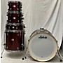 Used Ludwig Used Ludwig 5 piece Element Evolution Red Sparkle Drum Kit Red Sparkle