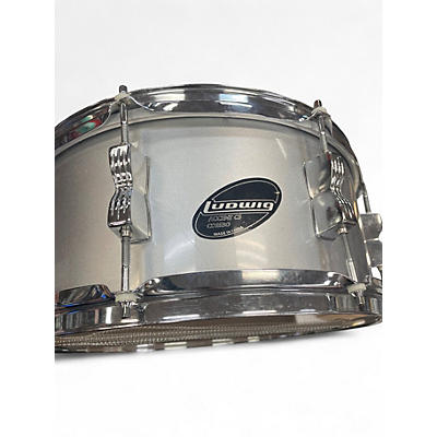 Used Ludwig 5.5X14 ACCENT CS Silver Drum