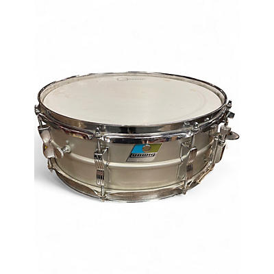 Used Ludwig 5.5X14 Acrolite Snare matte aluminum Drum