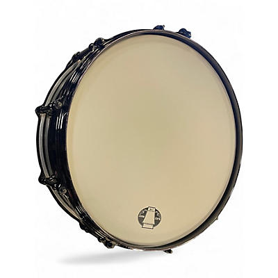 Used Ludwig 5.5X14 Black Magic Snare Black Drum