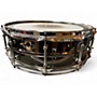 Used Ludwig 5.5X14 Black Magic Snare Black Drum Black 10