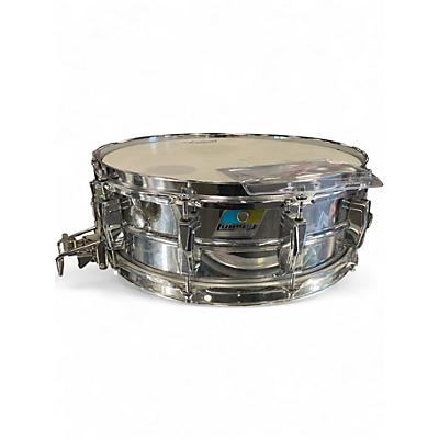 Used Ludwig 5.5X14 LM410 Snare Drum Gray Drum