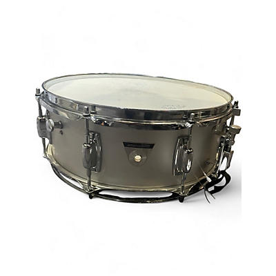 Ludwig Used Ludwig 5X14 ALUMINUM SNARE MATTE ALUMINUM Drum