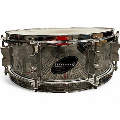 Used Ludwig 5X14 Accent CS Snare Chrome Drum