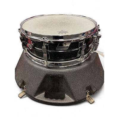 Used Ludwig 5X14 Acrolite Snare Silver Sparkle Drum