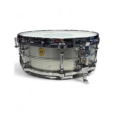 Used Ludwig 5X14 Acrolite Snare aluminum Drum